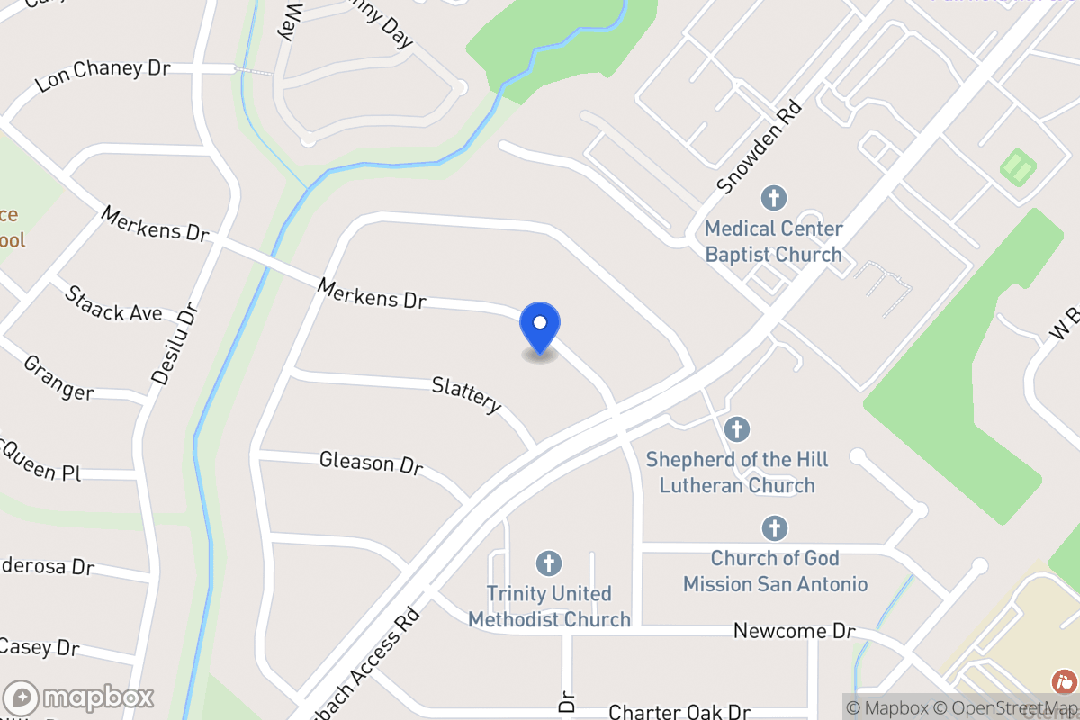 Map of 5514  Merkens Dr