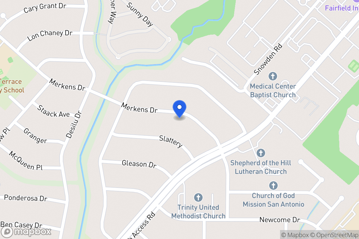 Map of 5526  Merkens Dr