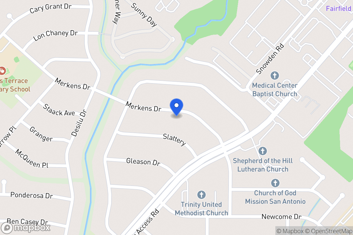 Map of 5530  Merkens Dr