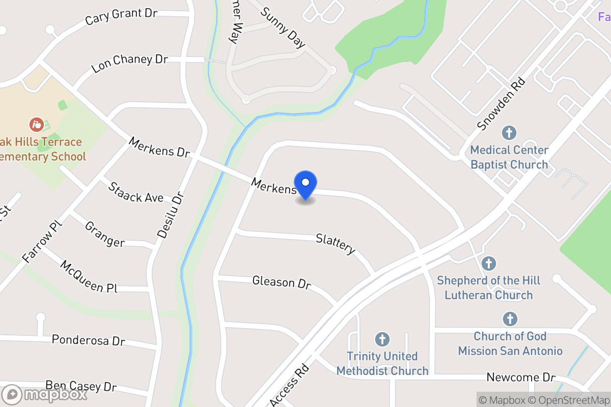 Map of 5542  Merkens Dr