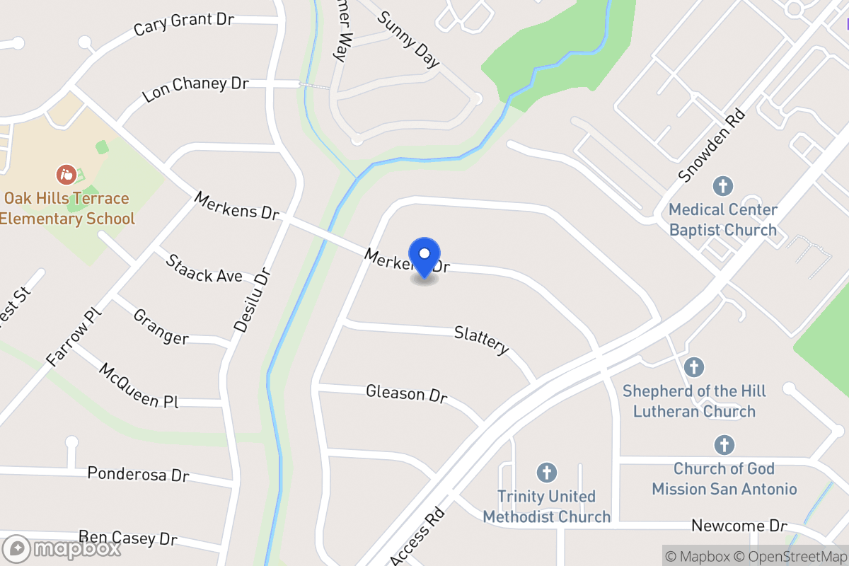Map of 5546  Merkens Dr