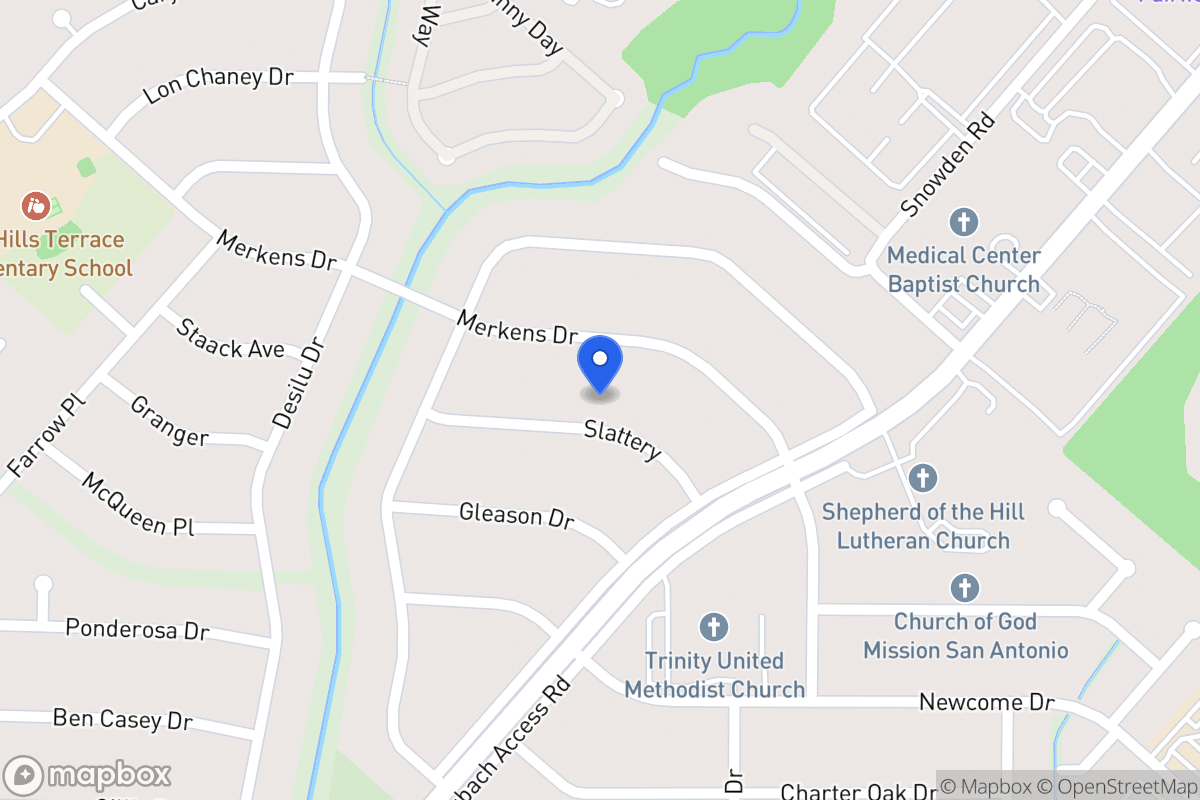 Map of 5527  Slattery St