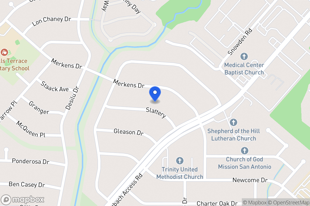 Map of 5523  Slattery St