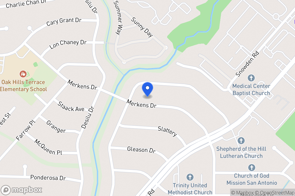 Map of 5547  Merkens Dr