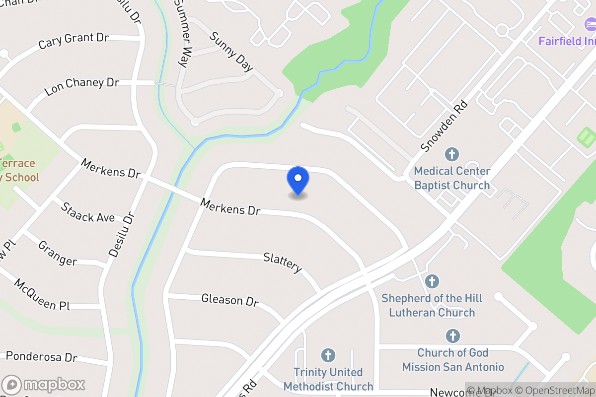 Map of 5527  Merkens Dr