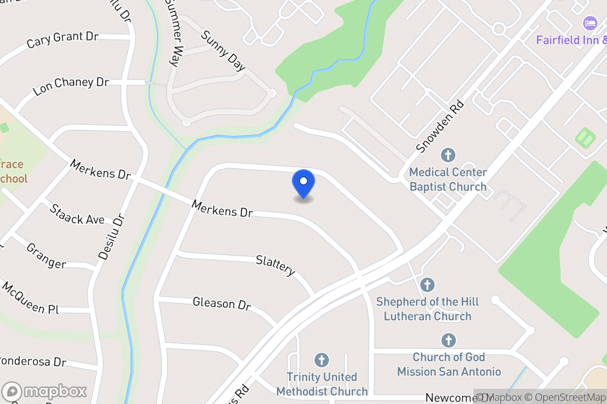 Map of 5525  Merkens Dr