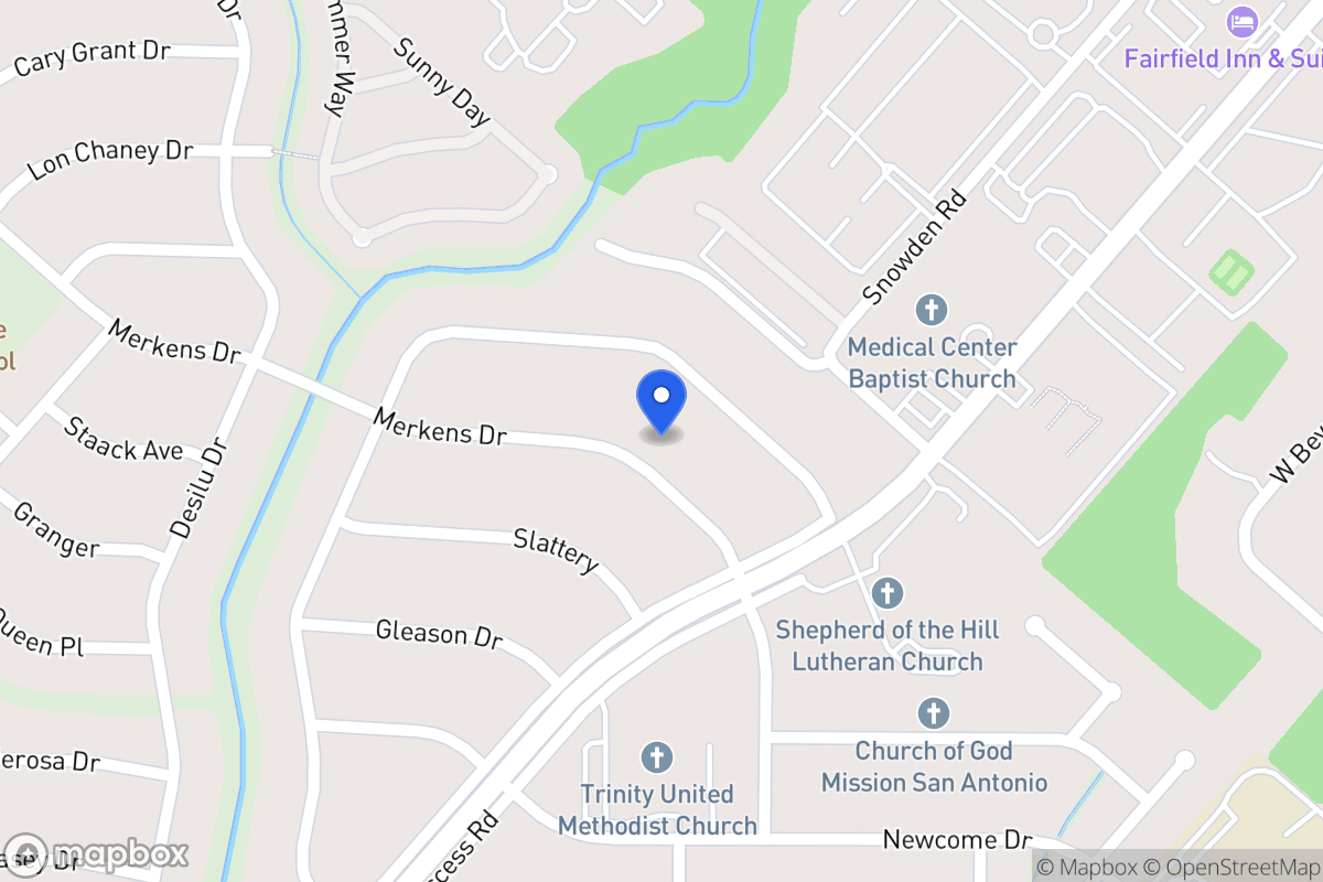 Map of 5519  Merkens Dr