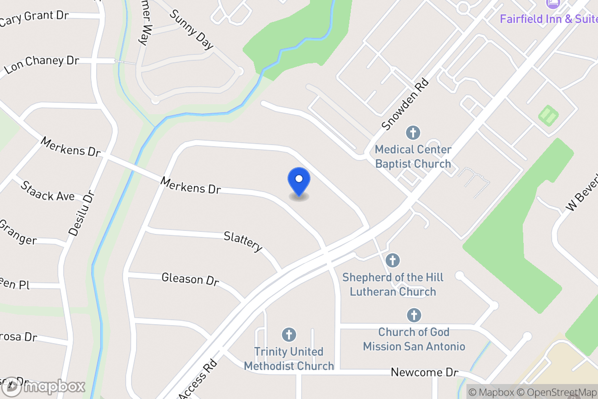 Map of 5515  Merkens Dr