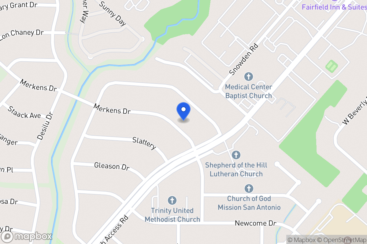 Map of 5511  Merkens Dr