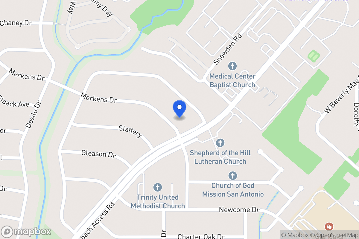Map of 5503  Merkens Dr