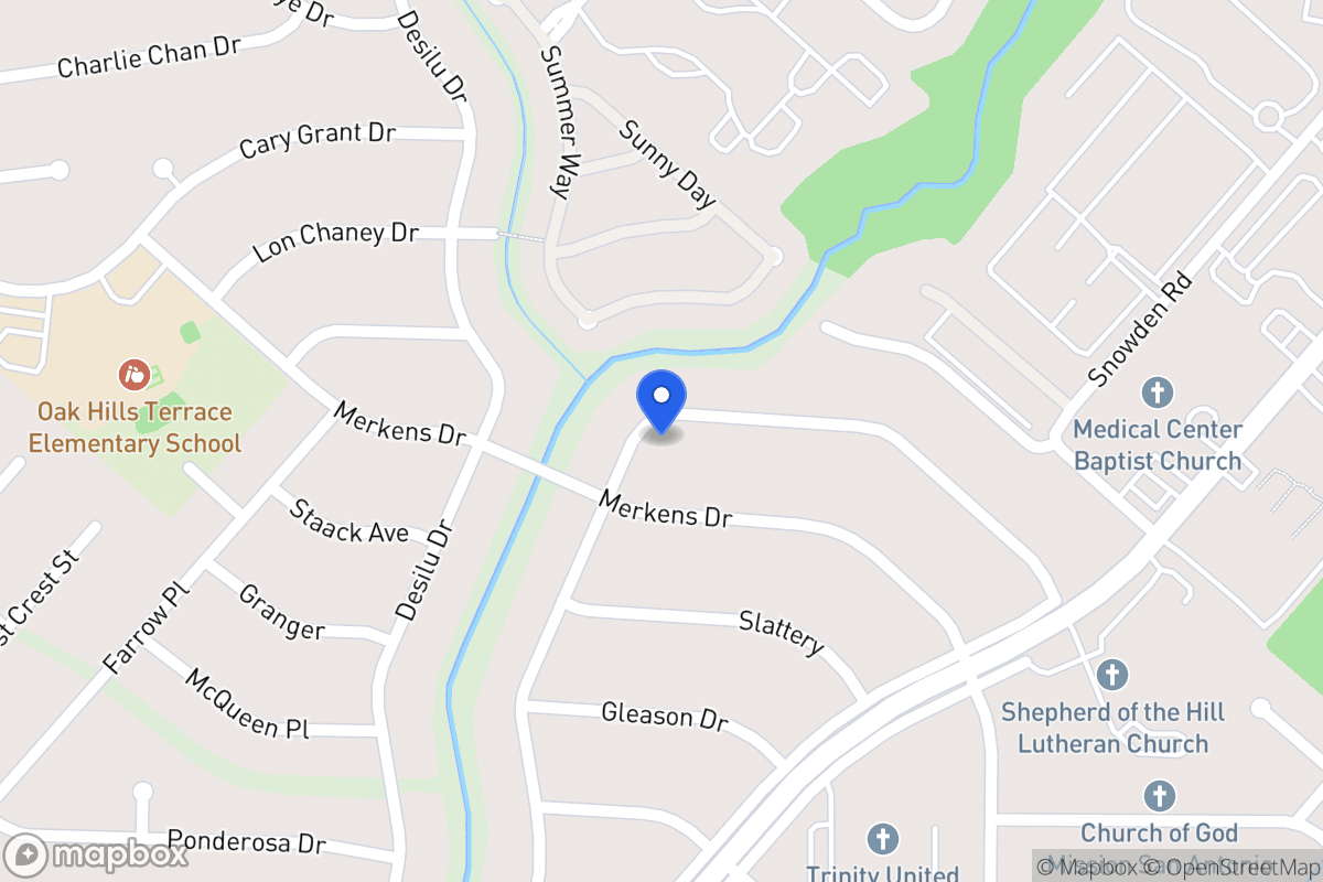 Map of 7010  Alan Hale St
