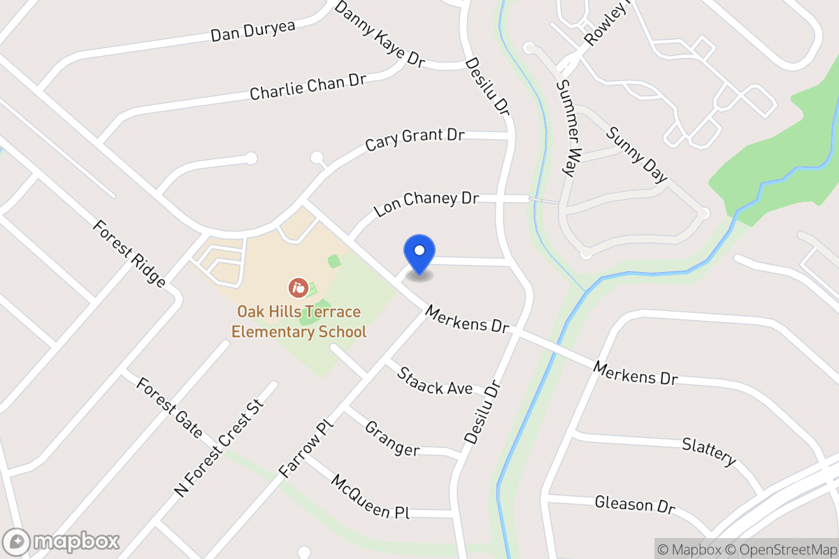 Map of 5622  Edie Adams Dr