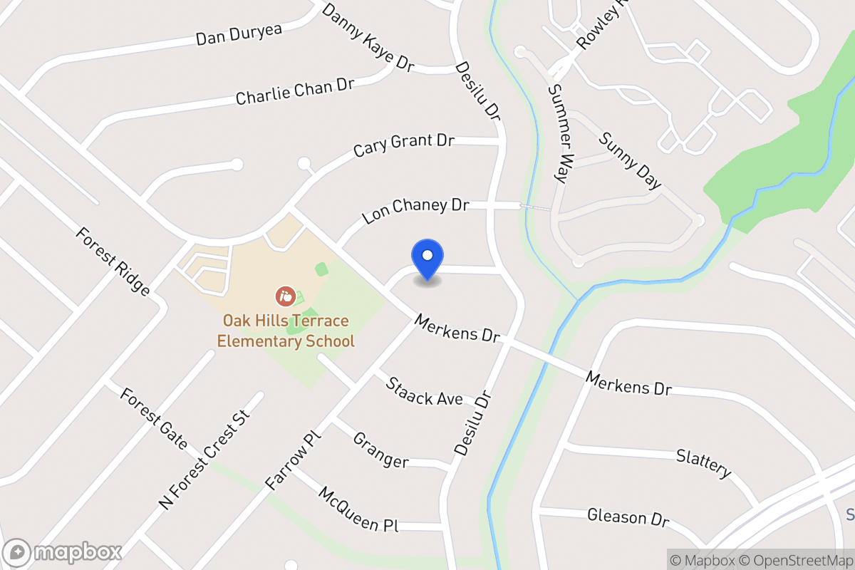 Map of 5618  Edie Adams Dr