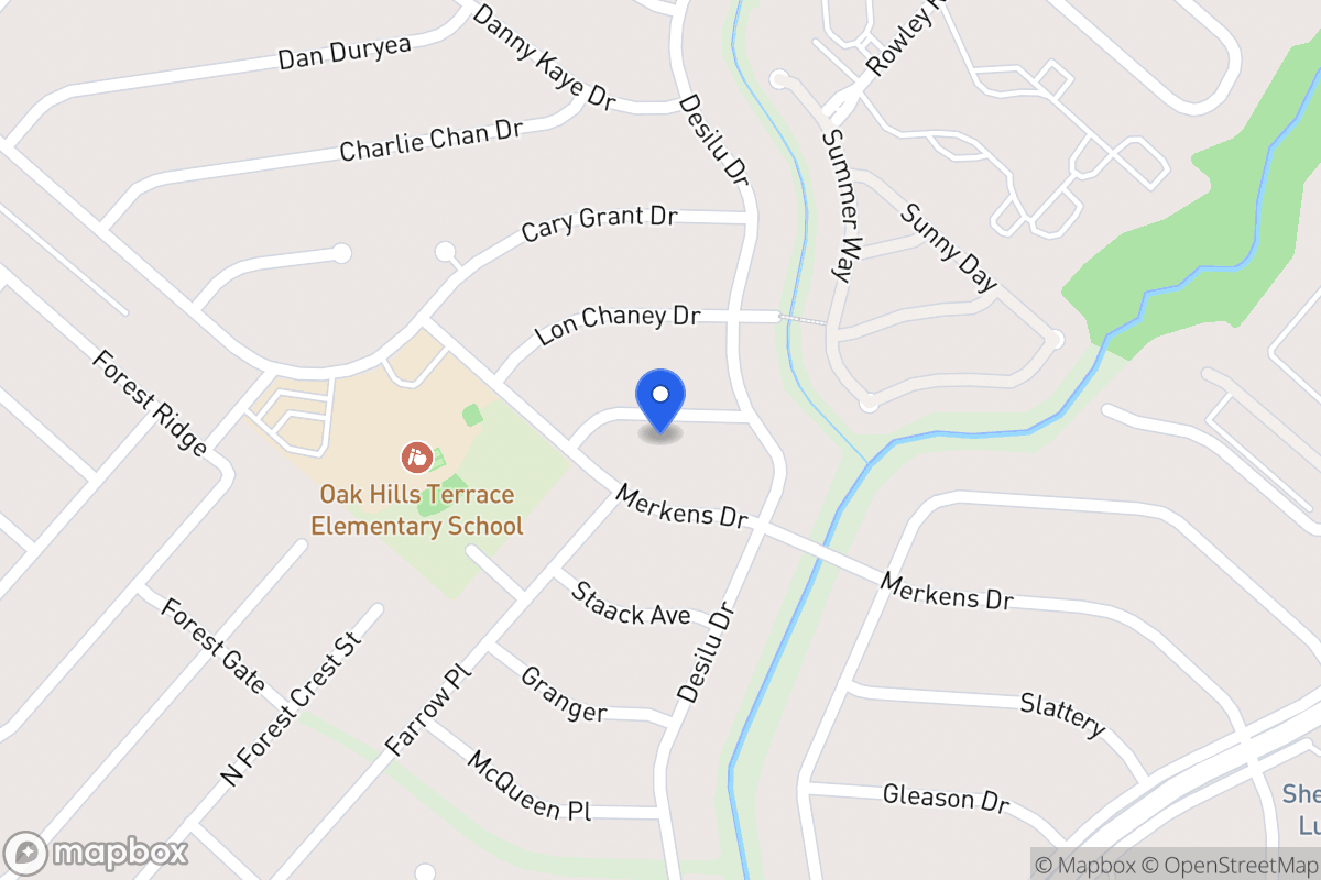 Map of 5614  Edie Adams Dr