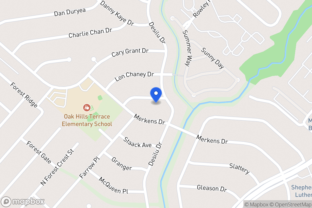 Map of 5606  Edie Adams Dr