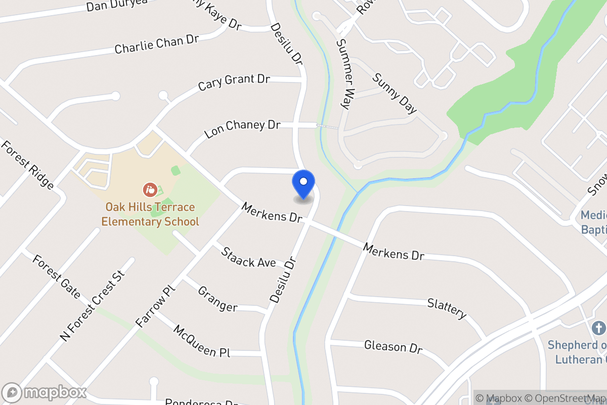 Map of 5603  Merkens Dr