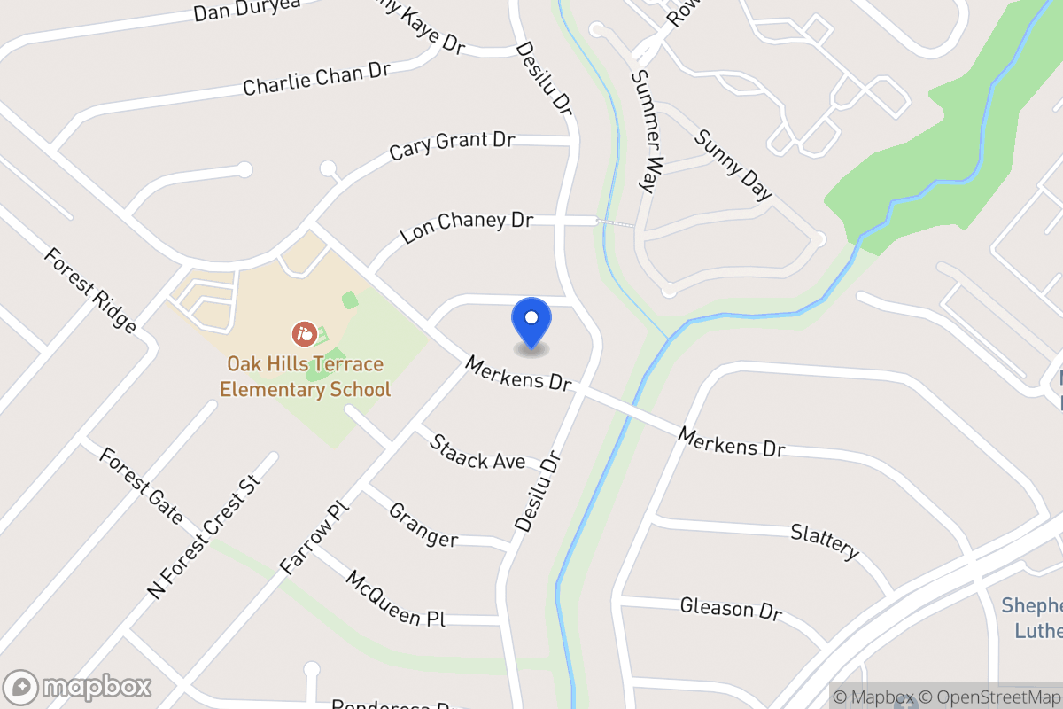 Map of 5607  Merkens Dr