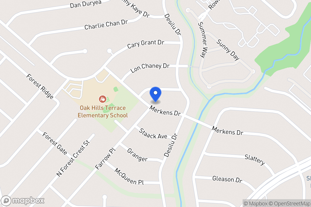 Map of 5619  Merkens Dr