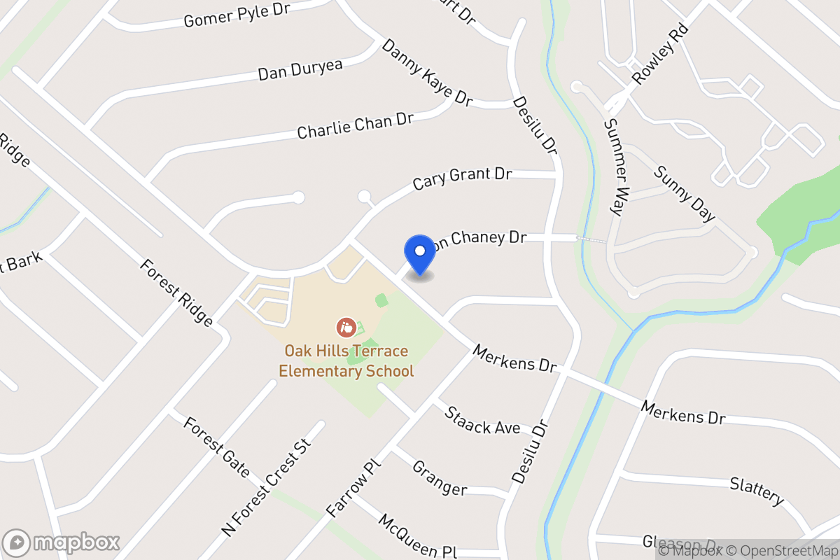 Map of 5630  Lon Chaney Dr