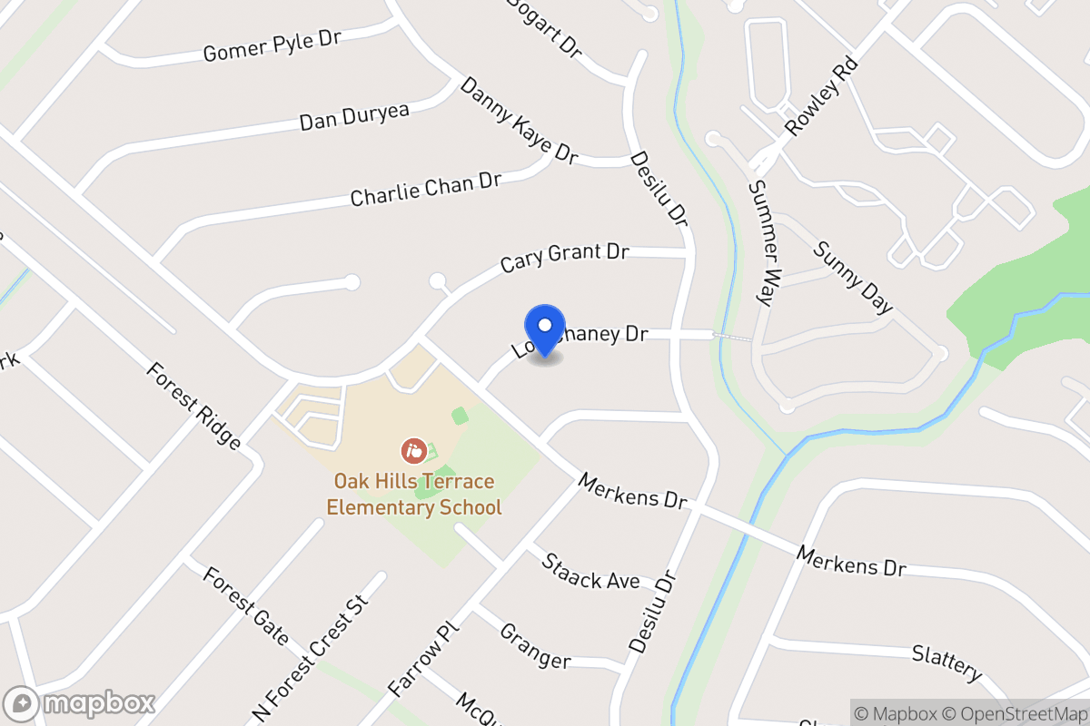 Map of 5622  Lon Chaney Dr