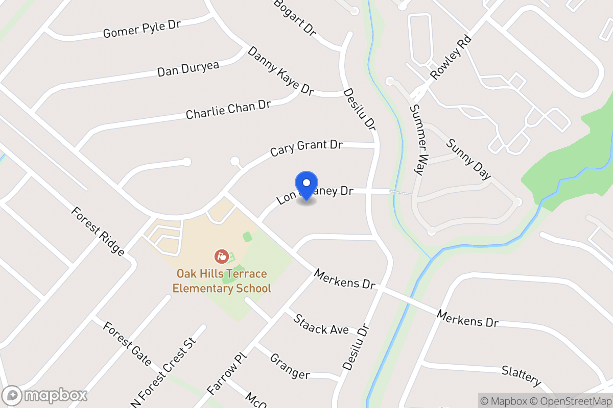 Map of 5618  Lon Chaney Dr