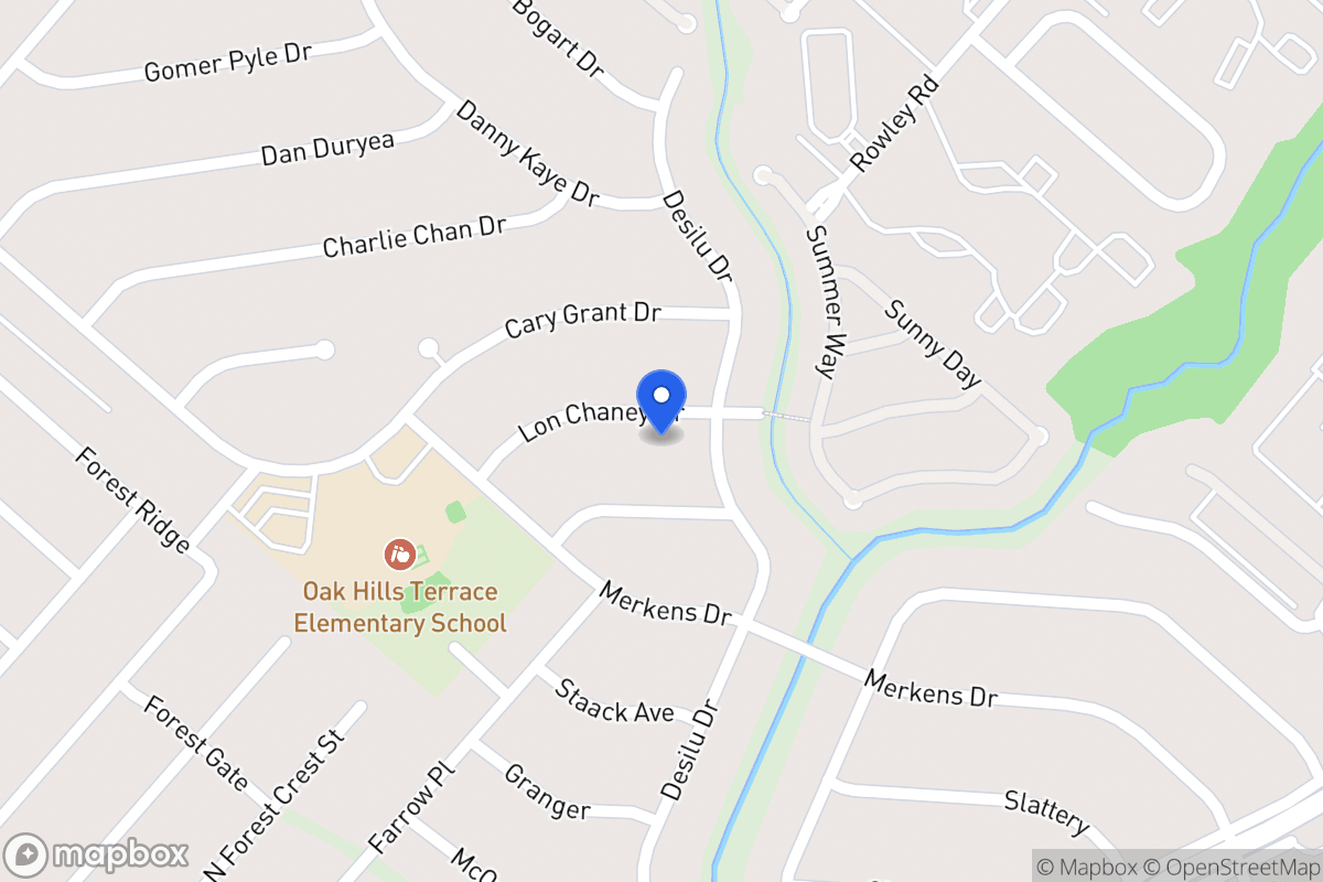 Map of 5606  Lon Chaney Dr
