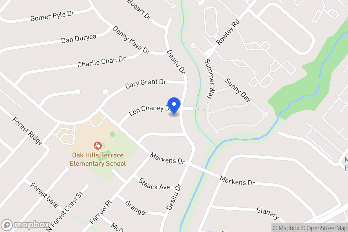 Map of 5602  Lon Chaney Dr