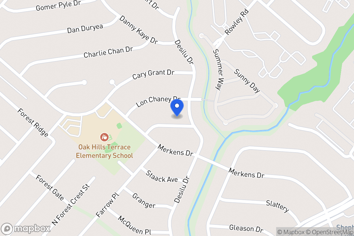 Map of 5611  Edie Adams Dr