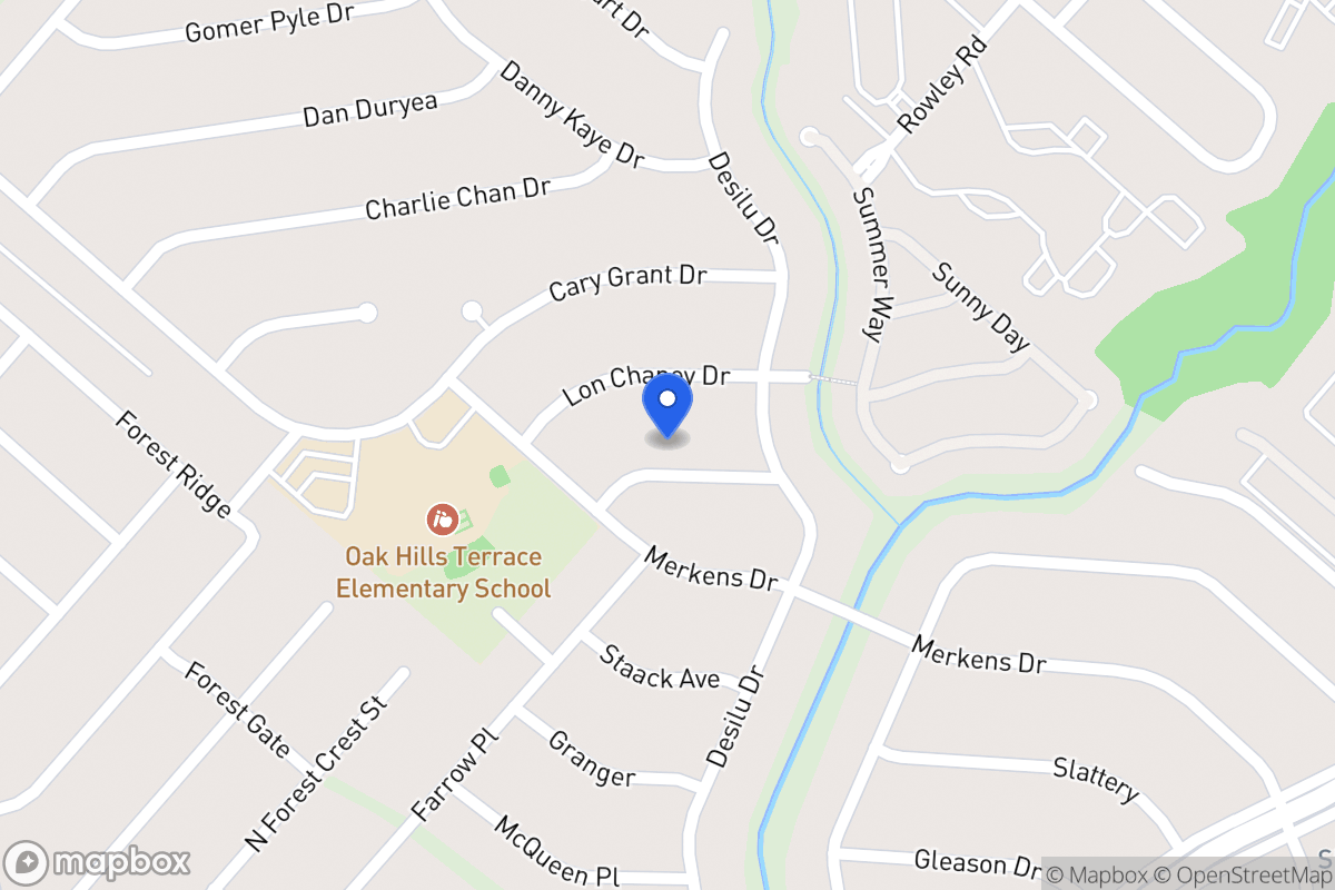 Map of 5619  Edie Adams Dr