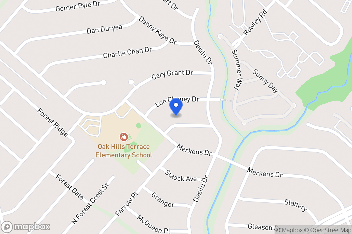 Map of 5621  Edie Adams Dr