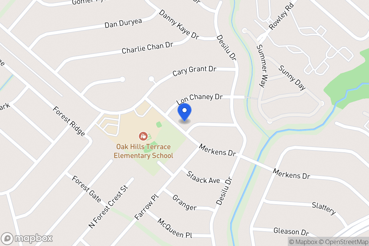 Map of 5627  Edie Adams Dr