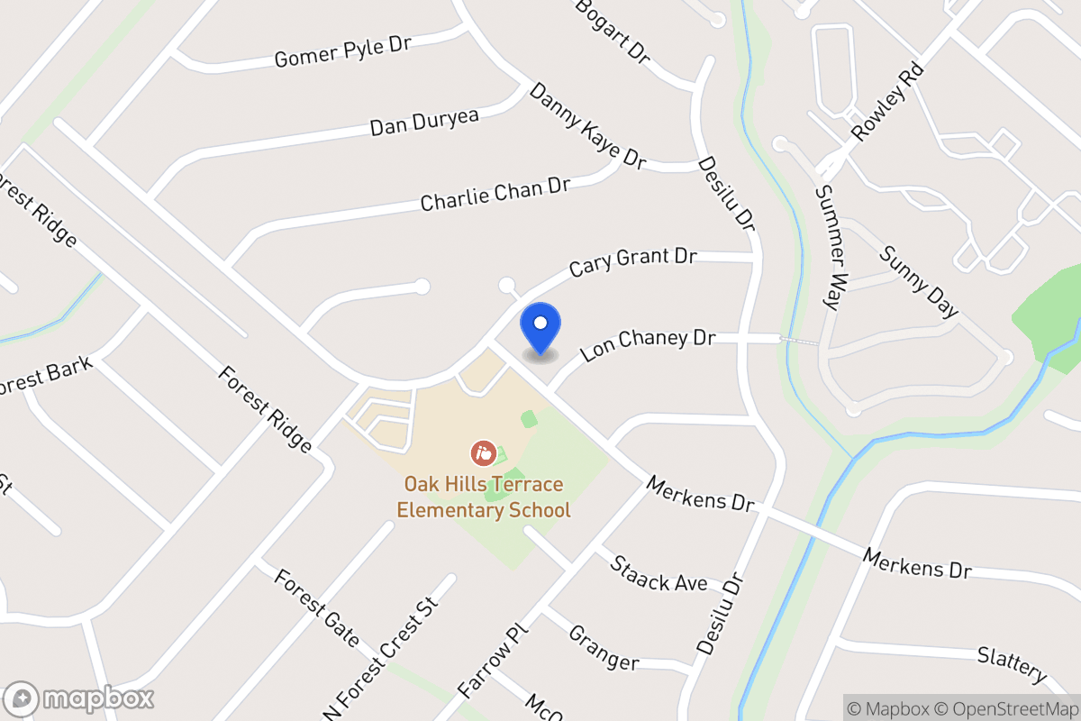 Map of 5631  Lon Chaney Dr