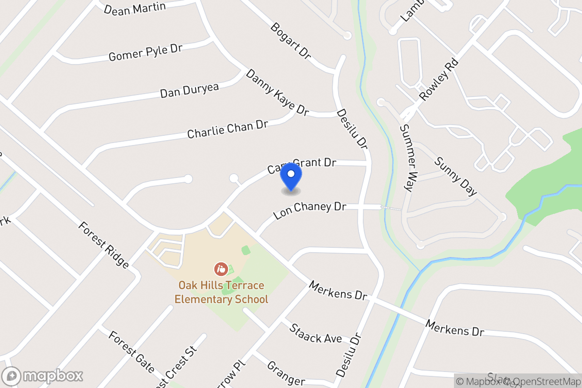 Map of 5621  Lon Chaney Dr