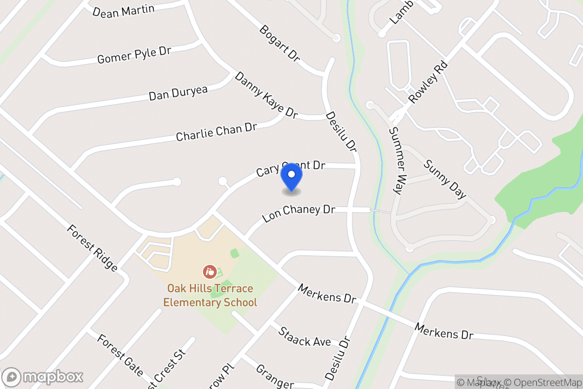 Map of 5619  Lon Chaney Dr