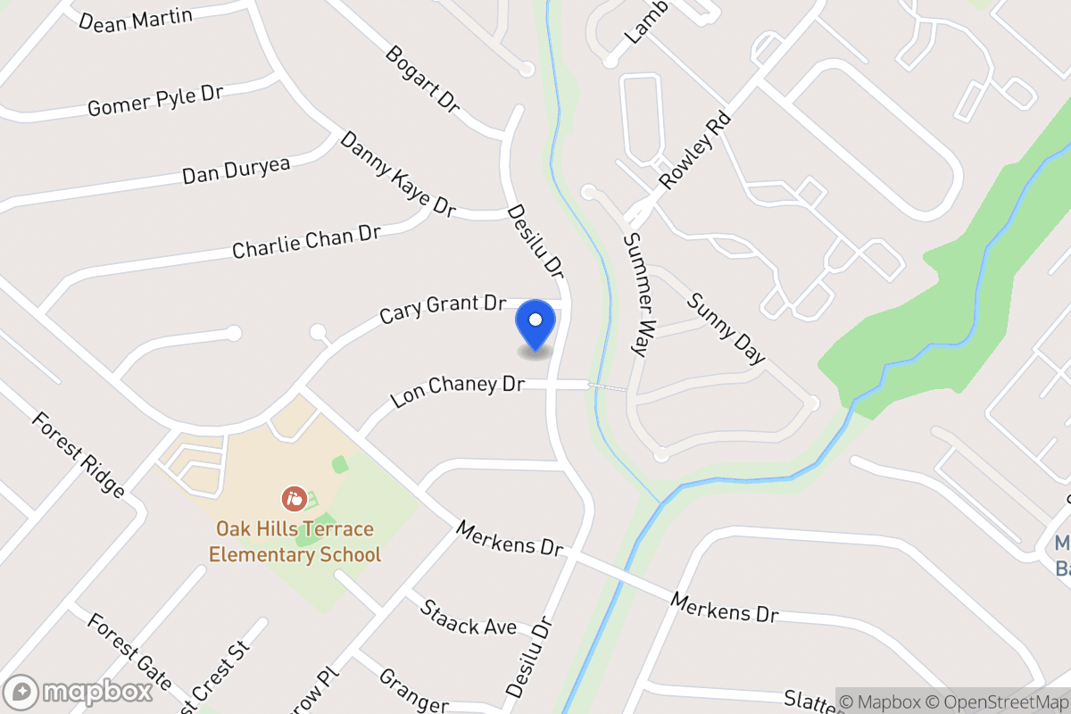 Map of 5603  Lon Chaney Dr