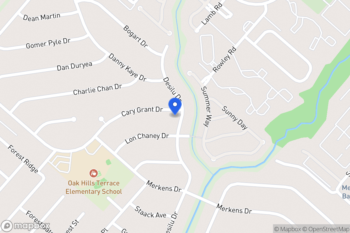 Map of 5602  Cary Grant Dr