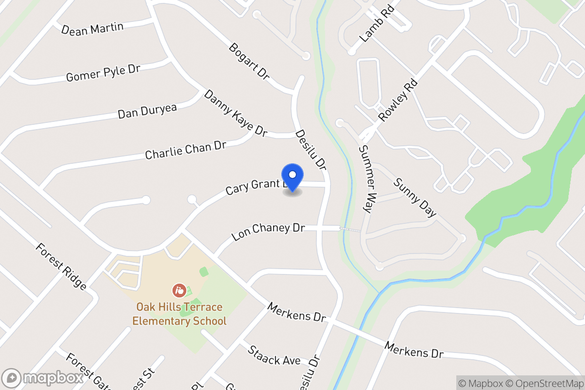 Map of 5610  Cary Grant Dr