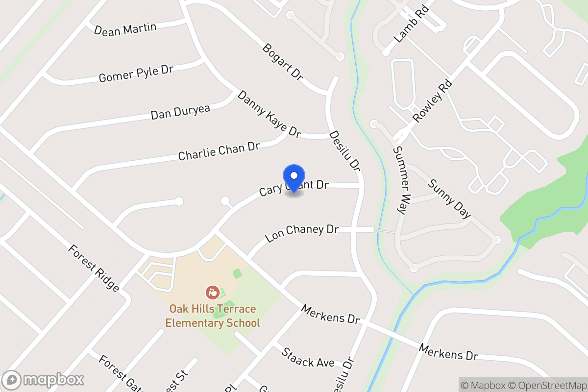 Map of 5622  Cary Grant Dr