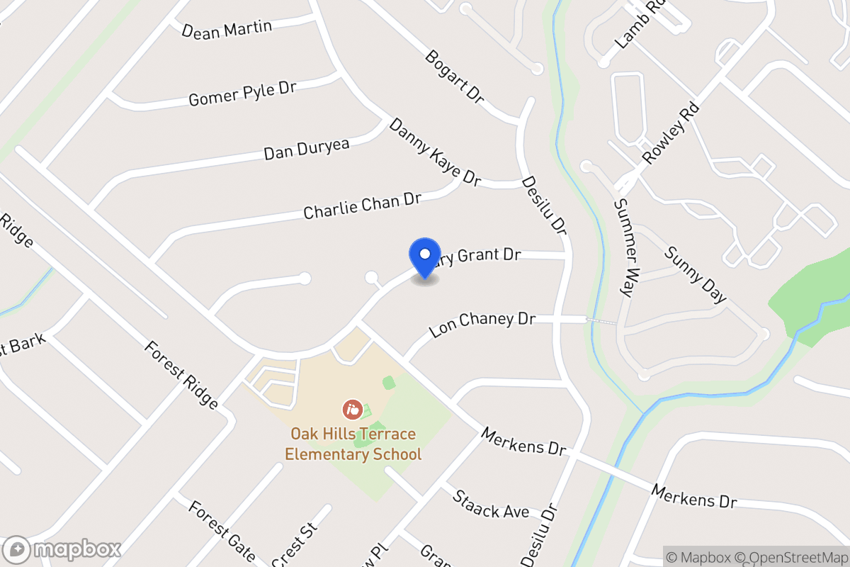 Map of 5634  Cary Grant Dr