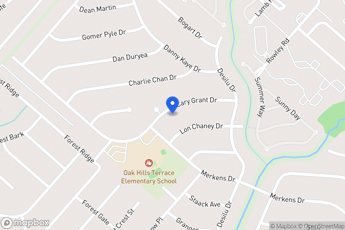 Map of 5642  Cary Grant Dr