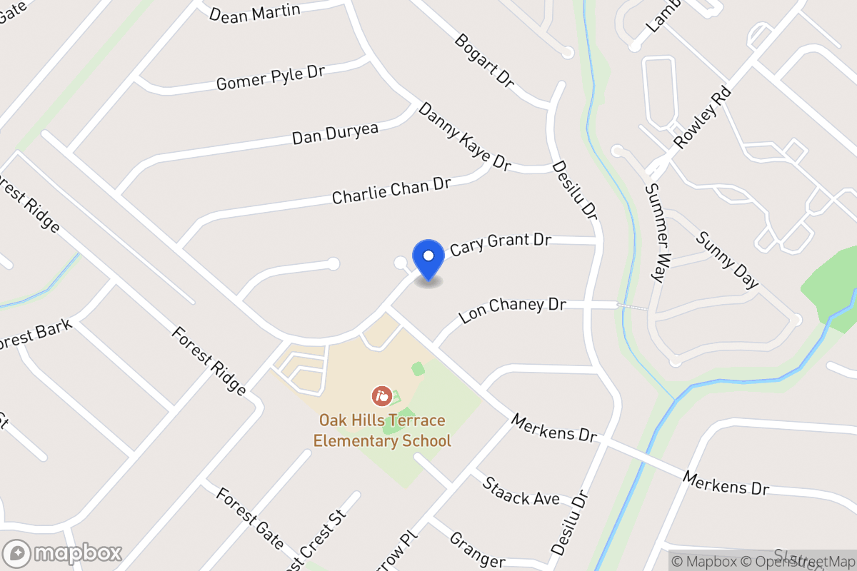 Map of 5646  Cary Grant Dr