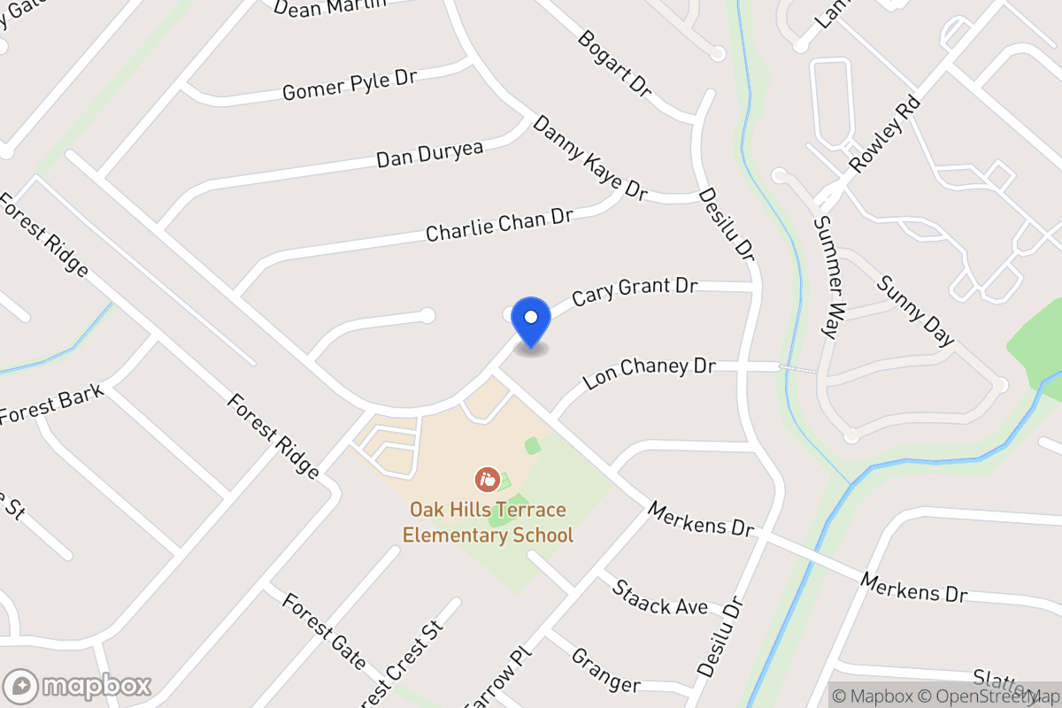 Map of 5658  Cary Grant Dr