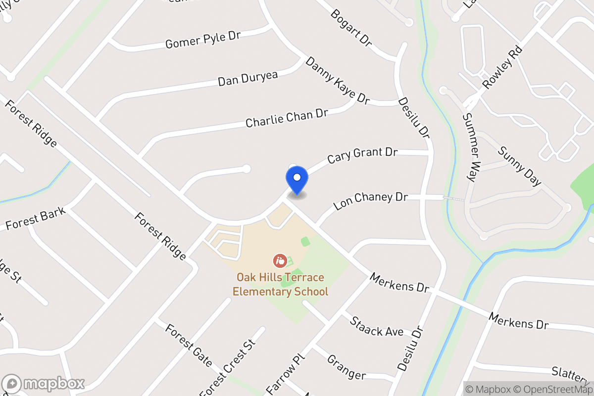 Map of 5660  Cary Grant Dr