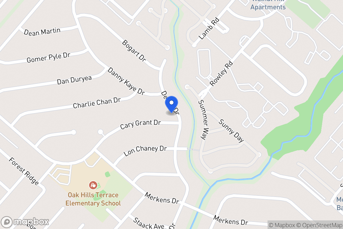 Map of 5603  Cary Grant Dr