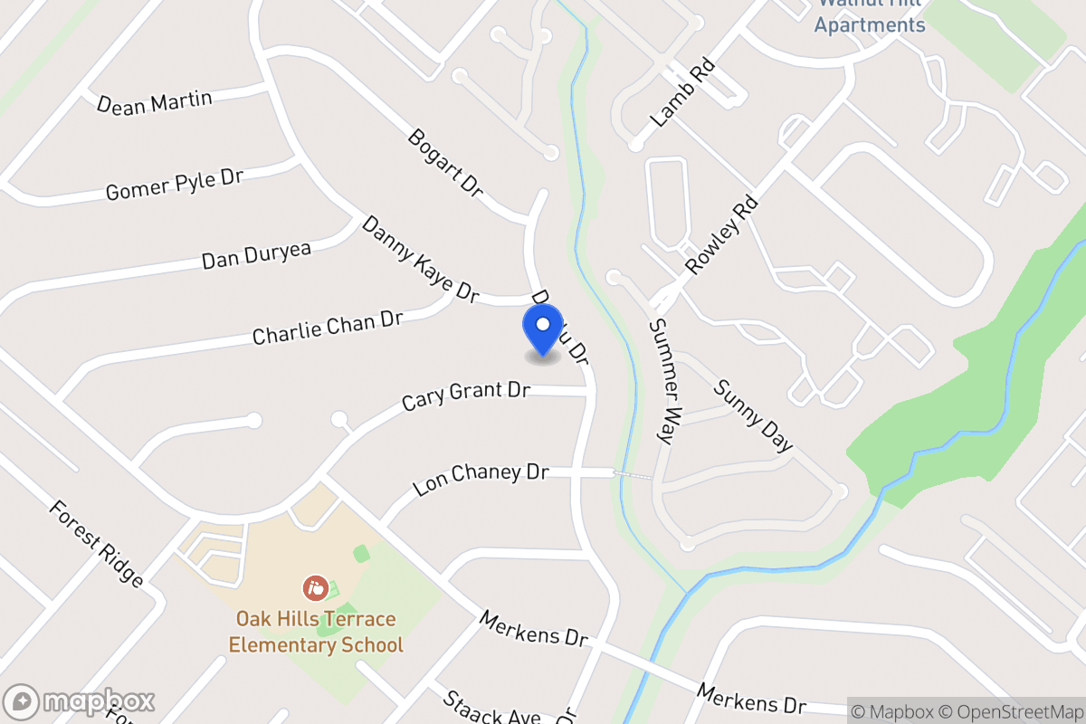 Map of 5607  Cary Grant Dr