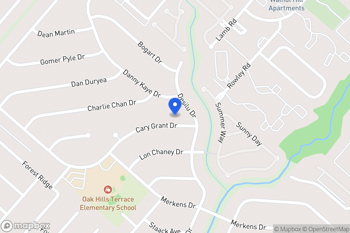 Map of 5611  Cary Grant Dr