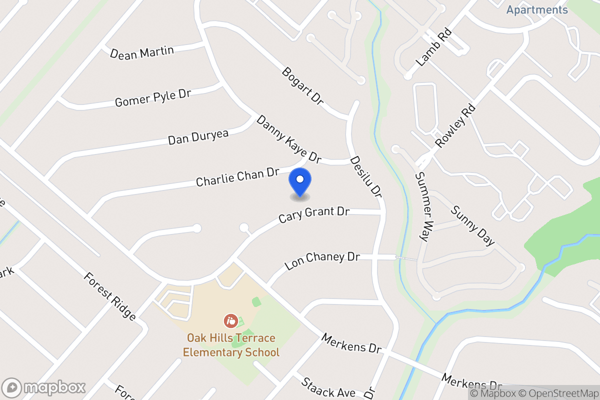 Map of 5627  Cary Grant Dr