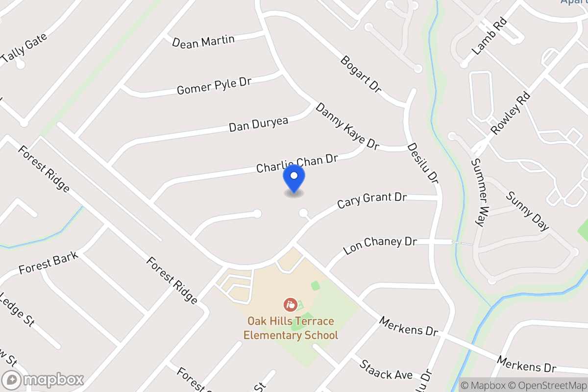 Map of 5651  Cary Grant Dr
