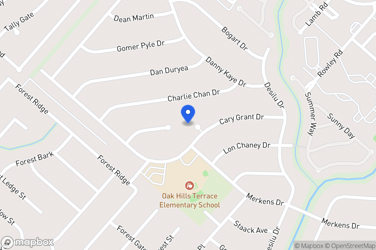 Map of 5655  Cary Grant Dr