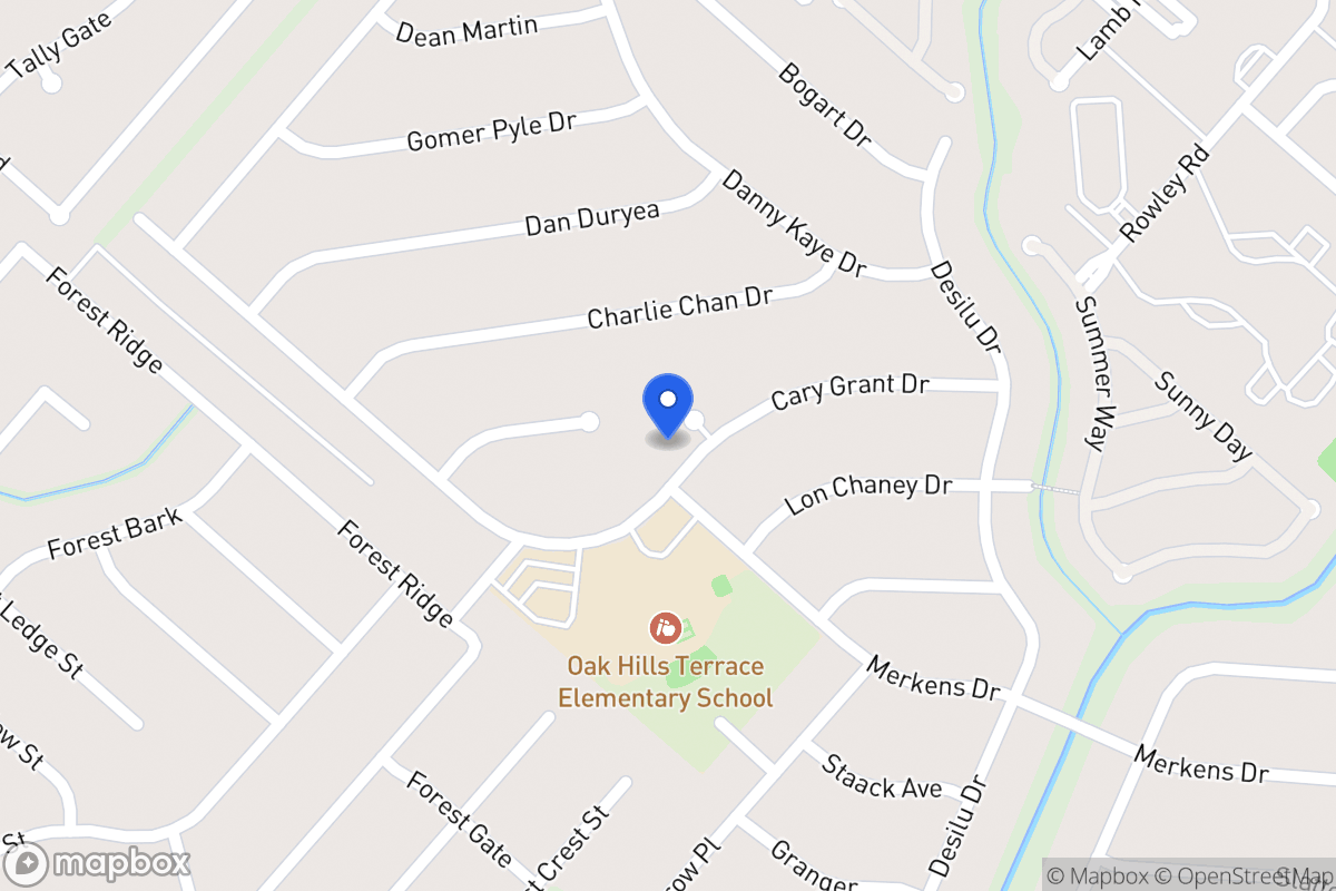 Map of 5659  Cary Grant Dr